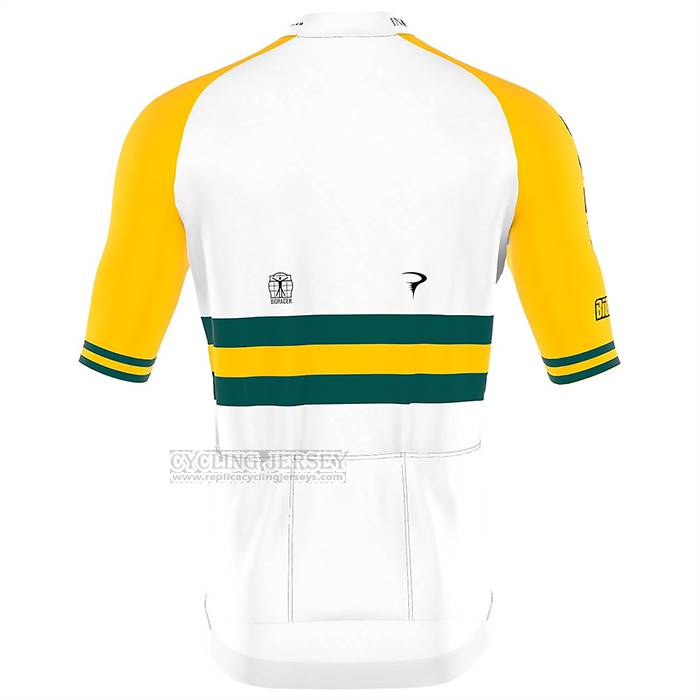 2023 Cycling Jersey Ineos Grenadiers Yellow Short Sleeve And Bib Short